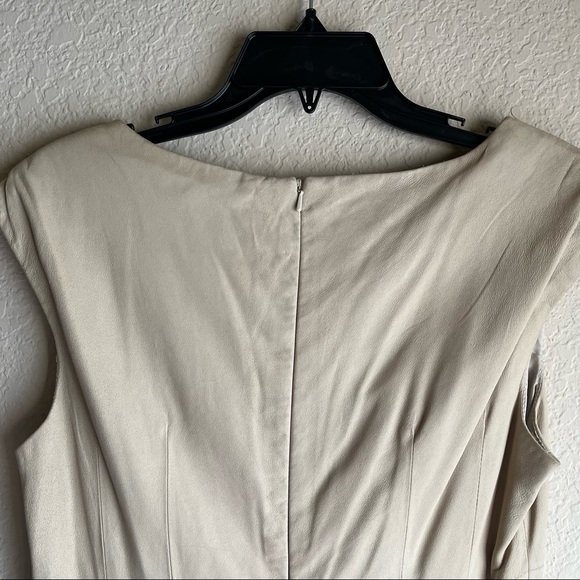 Nanette Lepore Dress size 8 all leather - Picture 7 of 8